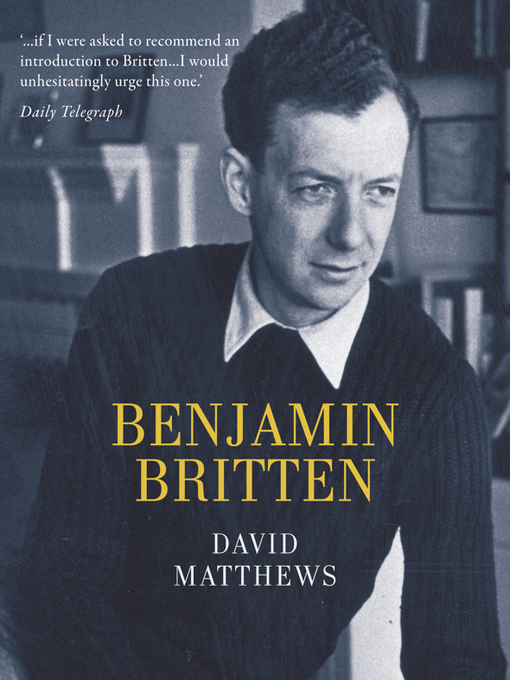 Title details for Britten by David Matthews - Available